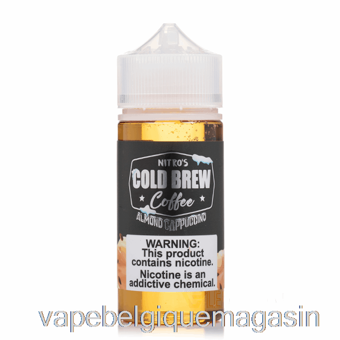 Vape Shop Bruxelles Cappuccino Amande - Infusion Froide Nitros - 100ml 0mg
